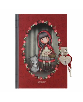 Gorjuss Little Red Riding Hood Lockable Journal (815GJ02)