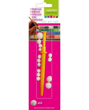 Vaessen Creative Chalk Tool + 15 Pom-Poms (3014-005) Vaessen Creative Chalk Tool + 15 Pom-Poms (3014-005)