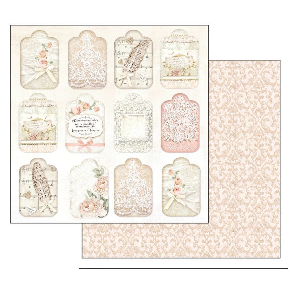 Stamperia Ceremony 12x12 Inch Paper Pack (SBBL42) Stamperia Ceremony 12x12 Inch Paper Pack (SBBL42)
