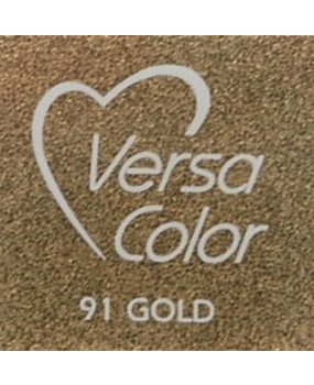 Tsukineko VersaColor 1 Inch Cube Ink Pad Gold (VS-91) Tsukineko VersaColor 1 Inch Cube Ink Pad Gold (VS-91)
