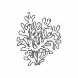 Couture Creations Coral Mini Clear Stamp (CO726155)