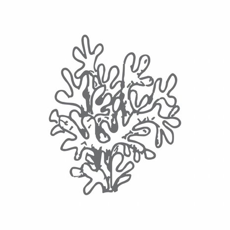 Couture Creations Coral Mini Clear Stamp (CO726155) Couture Creations Coral Mini Clear Stamp (CO726155)