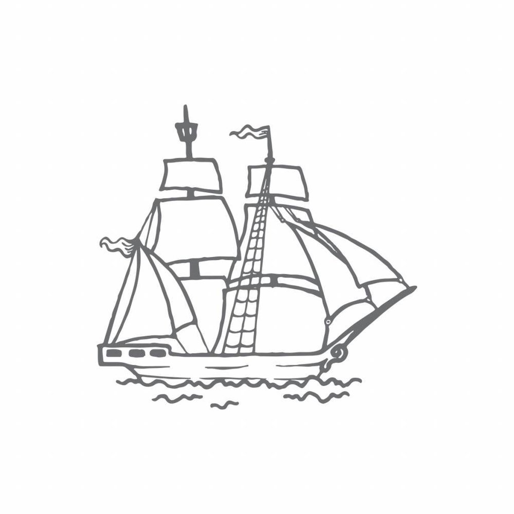 Couture Creations Tall Ship Mini Clear Stamp (CO726156) Couture Creations Tall Ship Mini Clear Stamp (CO726156)