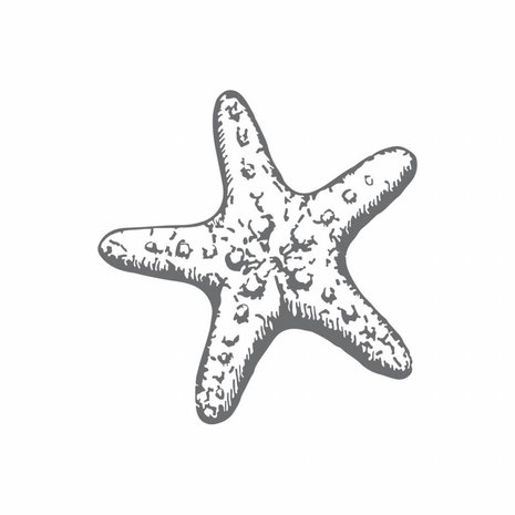 Couture Creations Starfish Mini Clear Stamp (CO726163) Couture Creations Starfish Mini Clear Stamp (CO726163)