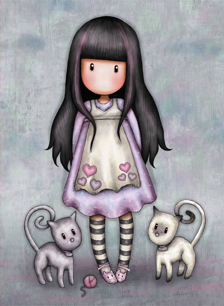 Gorjuss Tall Tails Greeting Card (ES321) Gorjuss Tall Tails Greeting Card (ES321)