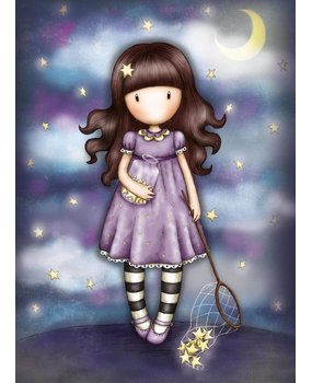 Gorjuss Catch A Falling Star Greeting Card (ES323)