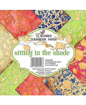 Decorer Sitting in the Shade , 8x8 Inch Paper Pack (B13-416) Decorer Sitting in the Shade , 8x8 Inch Paper Pack (B13-416)