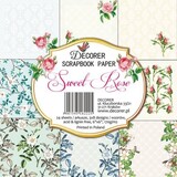Decorer Sweet Rose 6x6 Inch Paper Pack (C20-222)