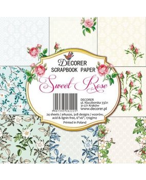 Decorer Sweet Rose 6x6 Inch Paper Pack (C20-222)