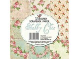 Decorer Shabby Chic 6x6 Inch Paper Pack (C6-210)
