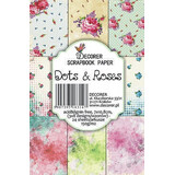 Decorer Dots & Roses Paper Pack (7x10,8cm) (M22)