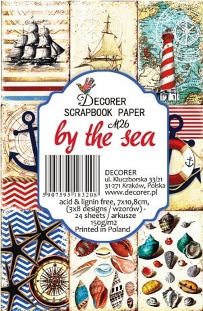 Decorer By the Sea Paper Pack (7x10,8cm) (M26) Decorer By the Sea Paper Pack (7x10,8cm) (M26)