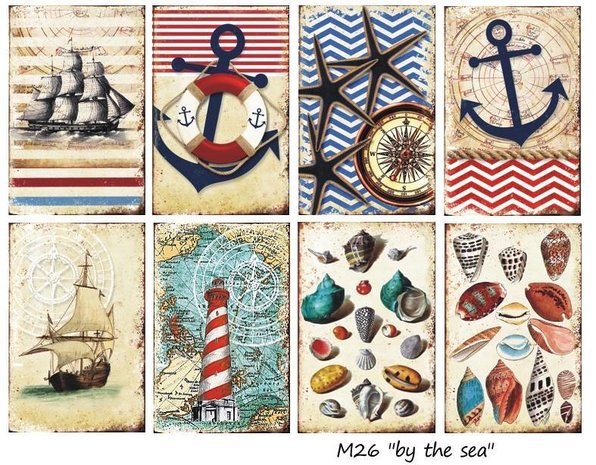 Decorer By the Sea Paper Pack (7x10,8cm) (M26) Decorer By the Sea Paper Pack (7x10,8cm) (M26)