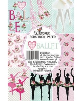 Decorer Ballet Paper Pack (7x10,8cm) (M33) Decorer Ballet Paper Pack (7x10,8cm) (M33)