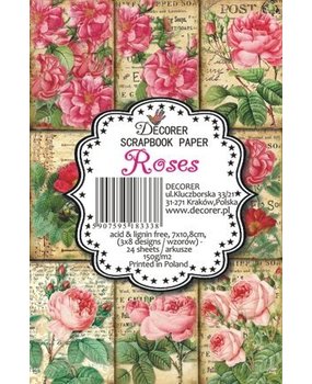 Decorer Roses Paper Pack (7x10,8cm) (M37) Decorer Roses Paper Pack (7x10,8cm) (M37)