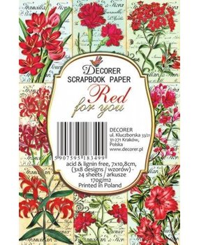 Decorer Red for You (7x10,8cm) (M52)