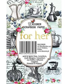 Decorer For Her Paper Pack (7x10,8cm) (M56)