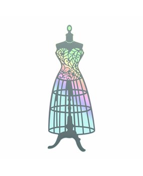 Couture Creations Bodice Cut, Foil & Emboss Die (CO725841) Couture Creations Bodice Cut, Foil & Emboss Die (CO725841)