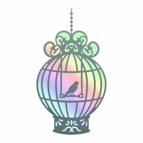 Couture Creations Hanging Cage Cut, Foil & Emboss Die (CO725846) Couture Creations Hanging Cage Cut, Foil & Emboss Die (CO725846)