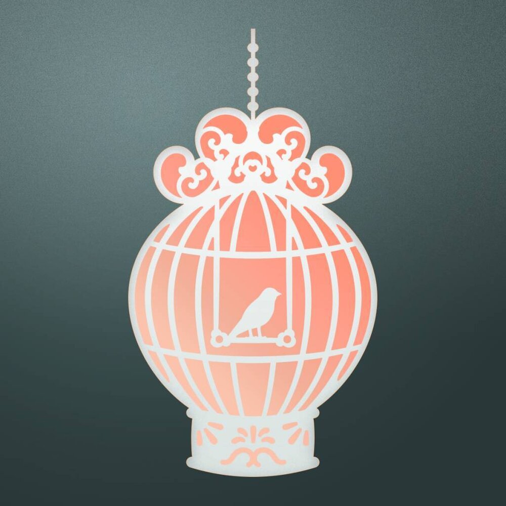 Couture Creations Hanging Cage Cut, Foil & Emboss Die (CO725846) Couture Creations Hanging Cage Cut, Foil & Emboss Die (CO725846)