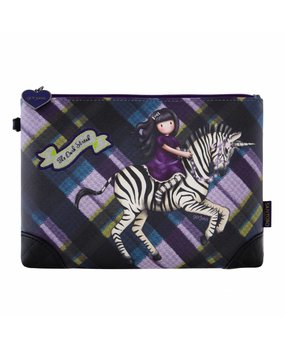 Gorjuss Tartan Accessory Pouch The Dark Streak (849GJ02)