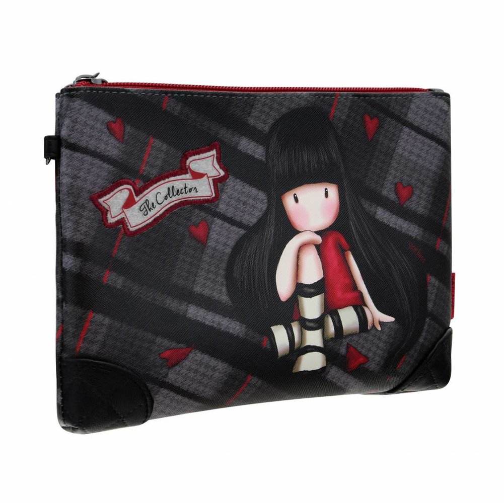 Gorjuss Tartan Accessory Pouch The Collector (849GJ01) Gorjuss Tartan Accessory Pouch The Collector (849GJ01)
