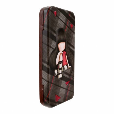 Gorjuss Tartan The Collector Pencil Tin (288GJ21) Gorjuss Tartan The Collector Pencil Tin (288GJ21)