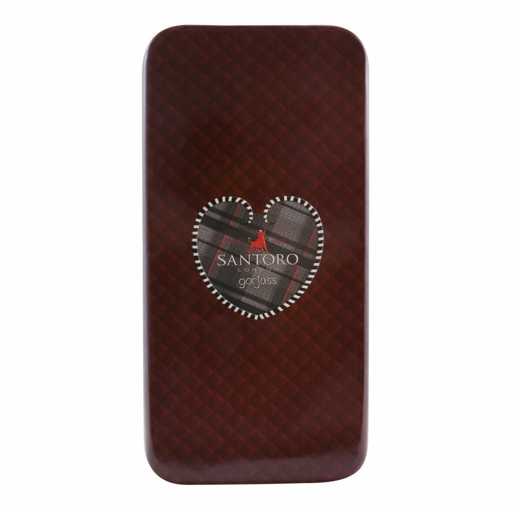 Gorjuss Tartan The Collector Pencil Tin (288GJ21) Gorjuss Tartan The Collector Pencil Tin (288GJ21)