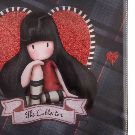 Gorjuss Tartan The Collector Glitter Notebook (742GJ03) Gorjuss Tartan The Collector Glitter Notebook (742GJ03)