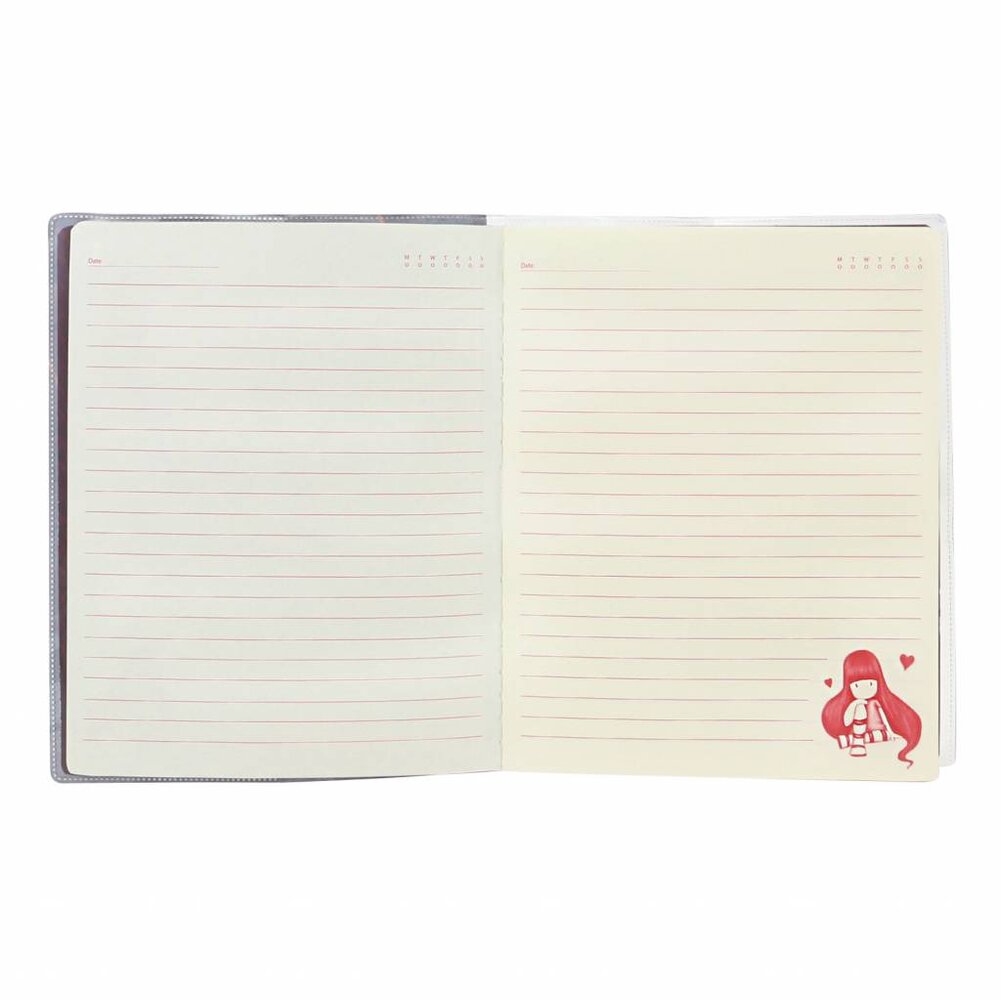 Gorjuss Tartan The Collector Glitter Notebook (742GJ03) Gorjuss Tartan The Collector Glitter Notebook (742GJ03)