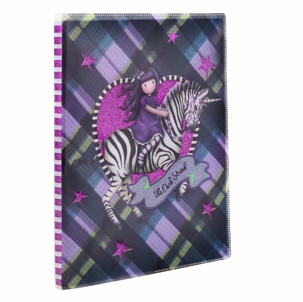 Gorjuss Tartan The Dark Streak Glitter Notebook (742GJ04) Gorjuss Tartan The Dark Streak Glitter Notebook (742GJ04)
