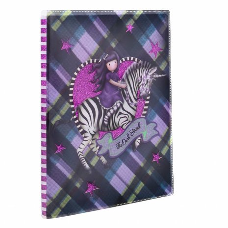 Gorjuss Tartan The Dark Streak Glitter Notebook (742GJ04) Gorjuss Tartan The Dark Streak Glitter Notebook (742GJ04)
