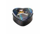 Gorjuss Tartan Ruby Heart Shaped Tin (828GJ01)