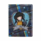 Gorjuss Tartan Ruby Mini Glitter Notebook (843GJ01) Gorjuss Tartan Ruby Mini Glitter Notebook (843GJ01)