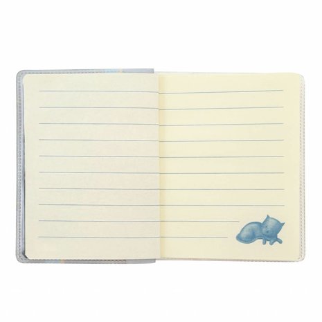 Gorjuss Tartan Ruby Mini Glitter Notebook (843GJ01)