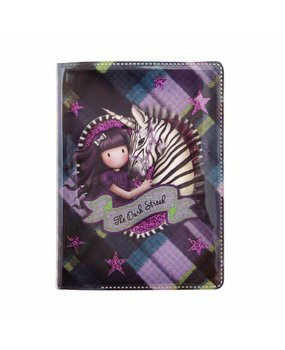 Gorjuss Tartan The Dark Streak Mini Glitter Notebook (843GJ03)