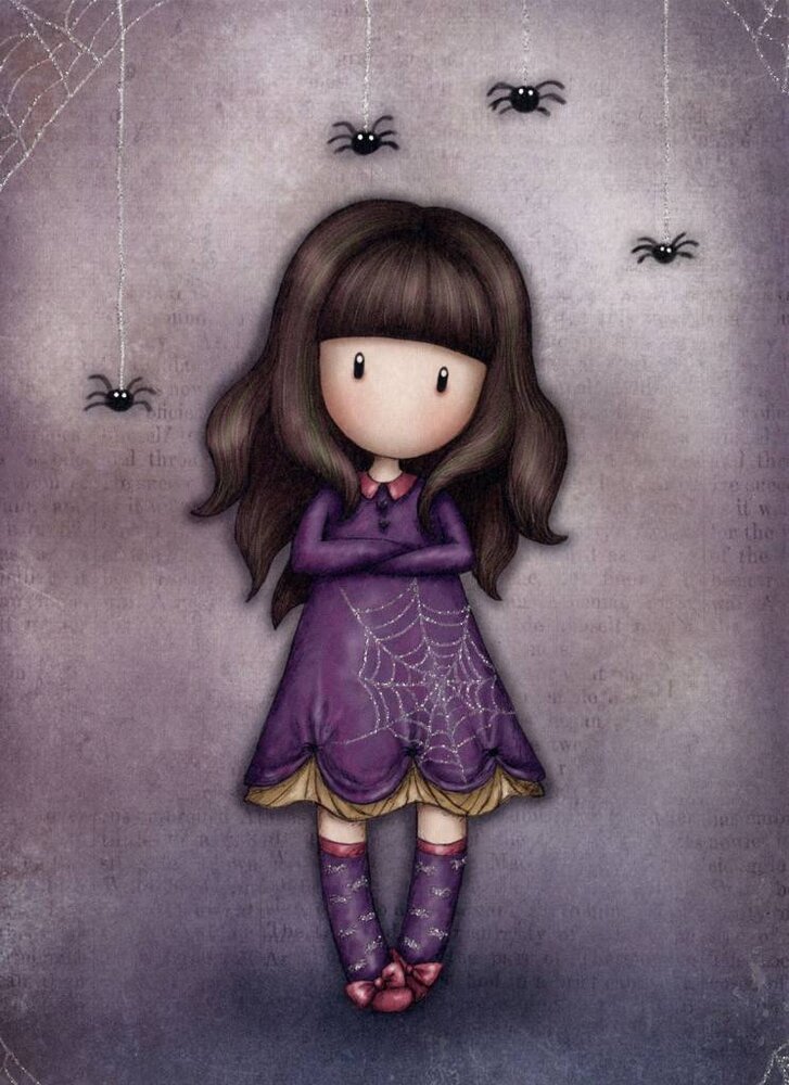 Gorjuss Cobwebs Greeting Card (ES335)