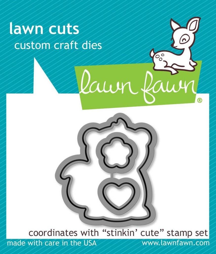 Lawn Fawn Stinkin' Cute Dies (LF1023) Lawn Fawn Stinkin' Cute Dies (LF1023)