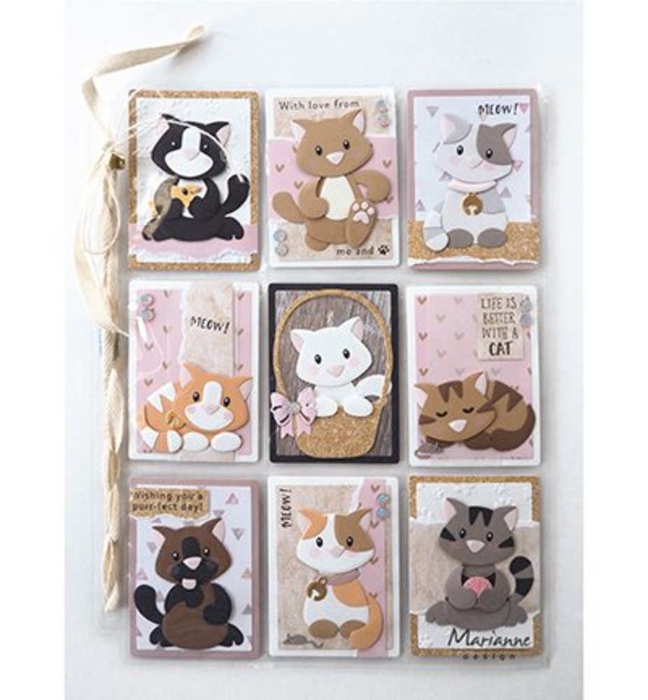 Marianne Design Collectable Eline's Kitten (COL1454) Marianne Design Collectable Eline's Kitten (COL1454)