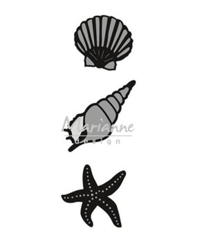 Marianne Design Craftable Sea Shells (CR1440) Marianne Design Craftable Sea Shells (CR1440)