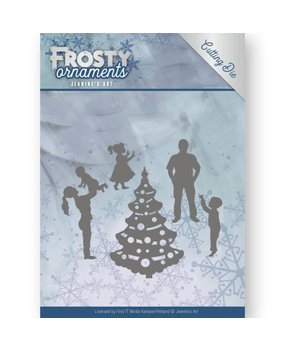 Jeanine's Art Frosty Ornaments Happy Family Die (JAD10047) Jeanine's Art Frosty Ornaments Happy Family Die (JAD10047)