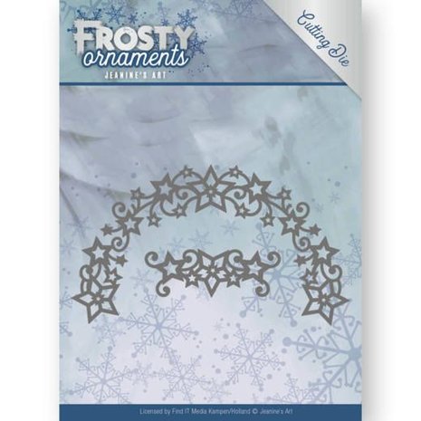 Jeanine's Art Frosty Ornaments Frosty Wreath Die (JAD10048) Jeanine's Art Frosty Ornaments Frosty Wreath Die (JAD10048)