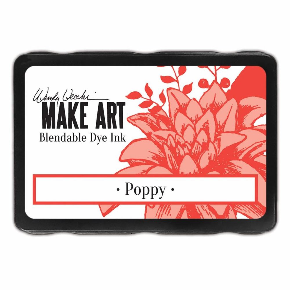 Ranger Wendy Vecchi Make Art Blendable Dye Ink Pad Poppy (WVD62622) Ranger Wendy Vecchi Make Art Blendable Dye Ink Pad Poppy (WVD62622)