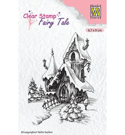 Nellie Snellen Fairy Castle Winter Clear Stamps (FTCS011) Nellie Snellen Fairy Castle Winter Clear Stamps (FTCS011)