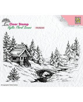 Nellie Snellen Winter Scene 1 Clear Stamps (IFS009)
