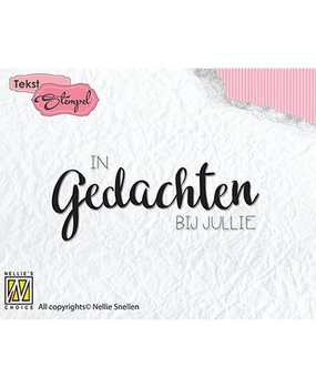 Nellie Snellen In Gedachten Bij Jullie Clear Stamps (DTCS021) Nellie Snellen In Gedachten Bij Jullie Clear Stamps (DTCS021)