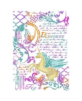 Stamperia Masking Stencil A4 Wonderland (KSG418) Stamperia Masking Stencil A4 Wonderland (KSG418)