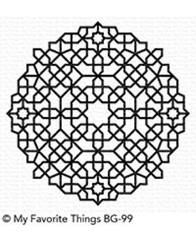 My Favorite Things Moroccan Mosaic Background Stamp (BG-99) My Favorite Things Moroccan Mosaic Background Stamp (BG-99)