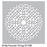 My Favorite Things Moroccan Mosaic Stencil (ST-108)