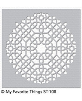 My Favorite Things Moroccan Mosaic Stencil (ST-108)